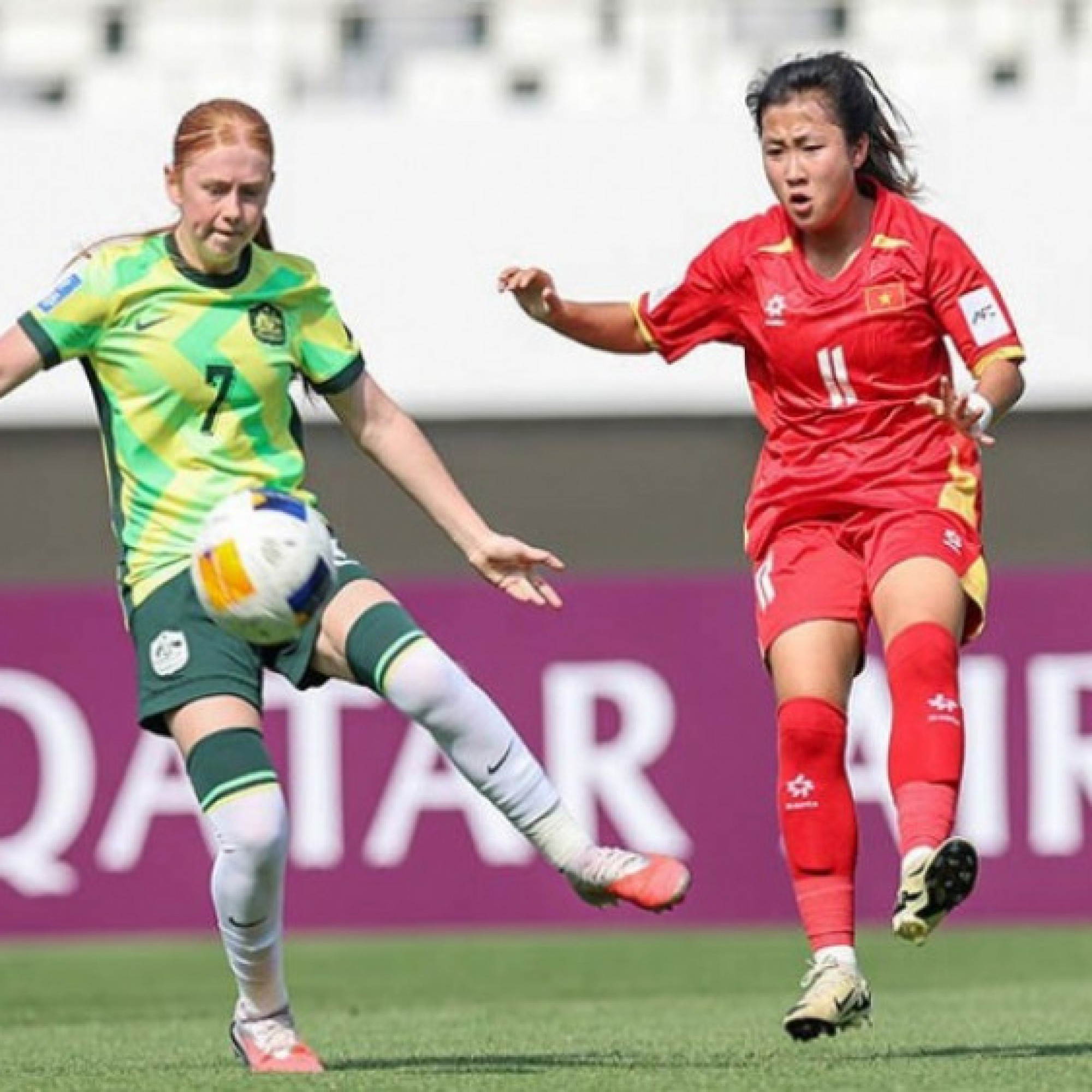  - Video bóng đá U17 nữ Việt Nam - U17 nữ Australia: Choáng váng 3 phút 2 bàn (U17 nữ châu Á)