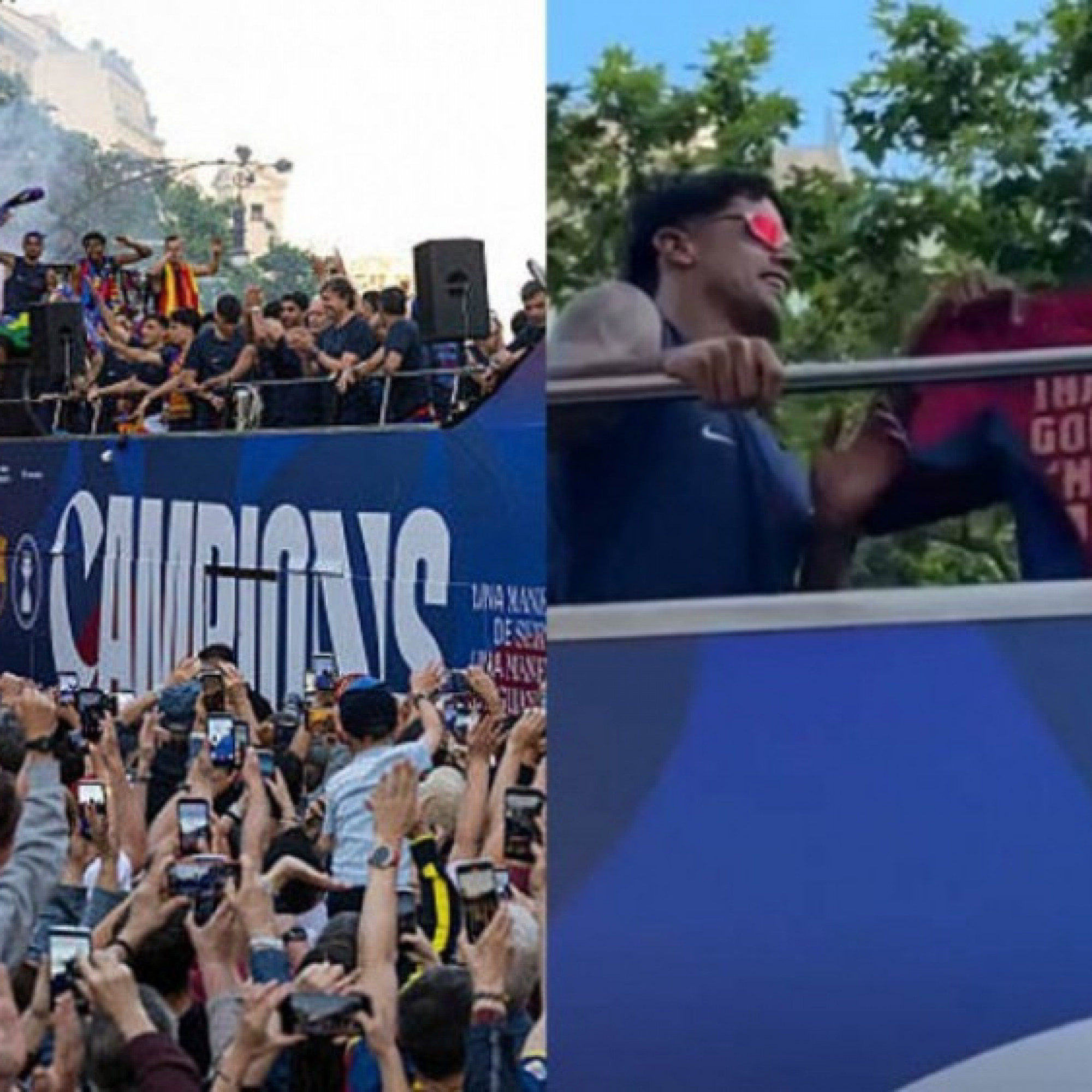  - Barcelona rước cúp La Liga được 750.000 fan chào đón, Yamal trêu tức Real