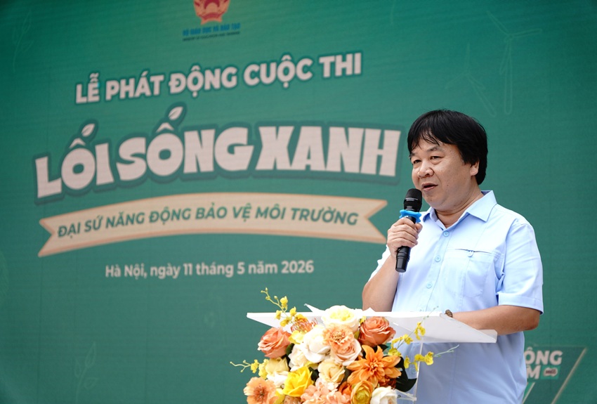 Phát động cuộc thi toàn quốc thúc đẩy lối sống xanh cho học sinh - 2
