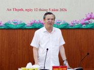 Chủ tịch UBND TP Cần Thơ Trương Cảnh Tuyên làm việc với 3 xã cuối nguồn sông Hậu