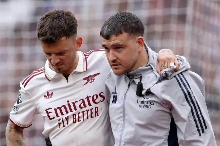 Arsenal dính chấn thương nghiêm trọng ảnh hưởng cả đội, PSG dễ khai thác - 1