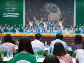  - Phát động cuộc thi toàn quốc thúc đẩy lối sống xanh cho học sinh