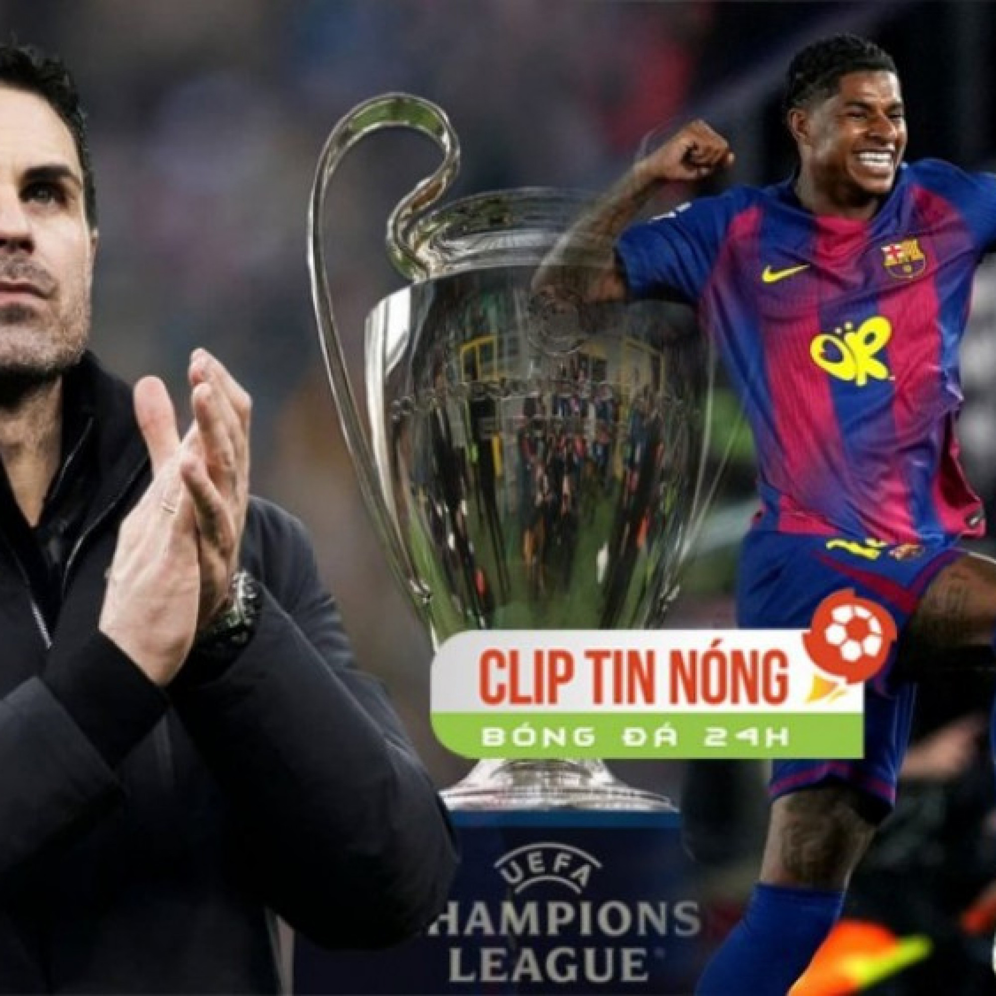  - Arsenal được hiến kế cách hạ PSG ở chung kết Cúp C1, MU cứng rắn vụ Rashford - Barca (Clip tin nóng)