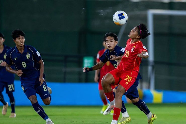 Video bóng đá U17 Thái Lan - U17 Myanmar: Cú sút xa cứu khỏi trận thua bẽ mặt (U17 châu Á) - 1