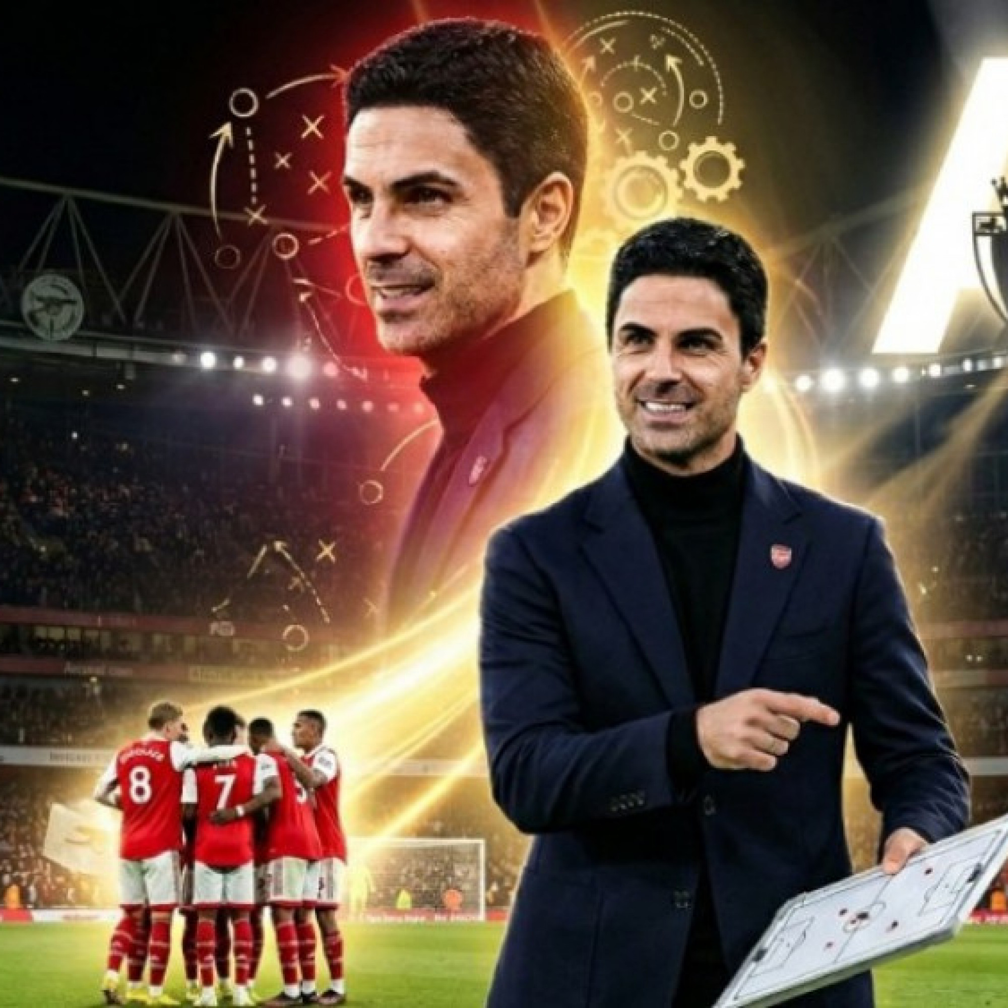  - Arsenal sáng cửa vô địch NHA: "Kẻ lập dị" Arteta vươn tầm thành "Người đặc biệt"
