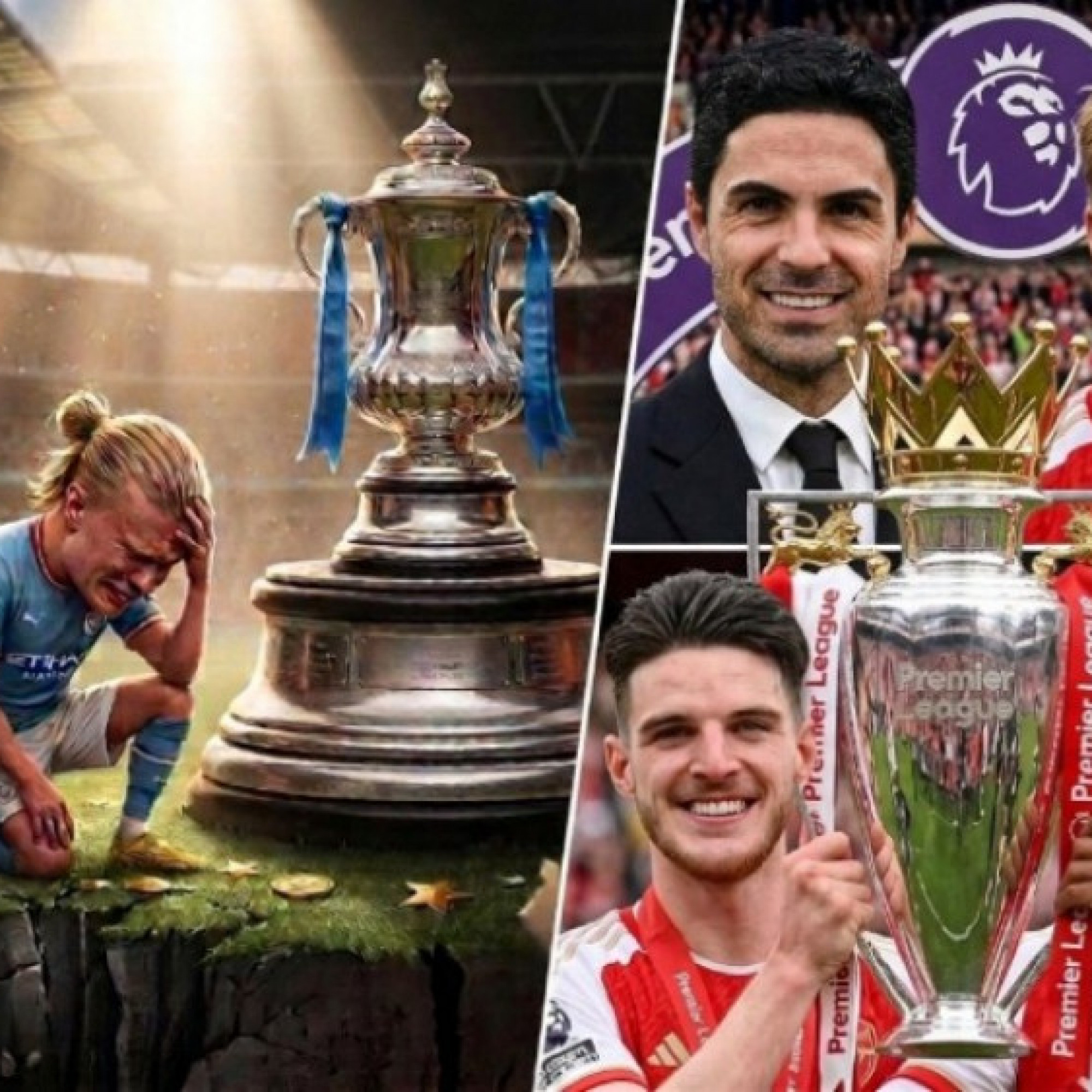  - Thảm họa với Man City - Chelsea nếu hụt FA Cup, Arsenal ghi mưa bàn thắng đón cúp vô địch