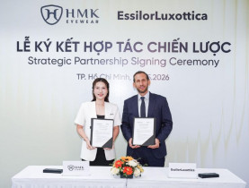  - HMK Eyewear bắt tay “ông lớn” EssilorLuxottica trong lĩnh vực kính mắt