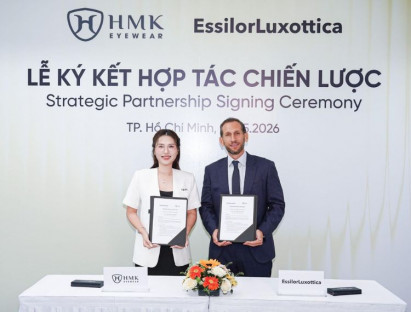 HMK Eyewear bắt tay “ông lớn” EssilorLuxottica trong lĩnh vực kính mắt