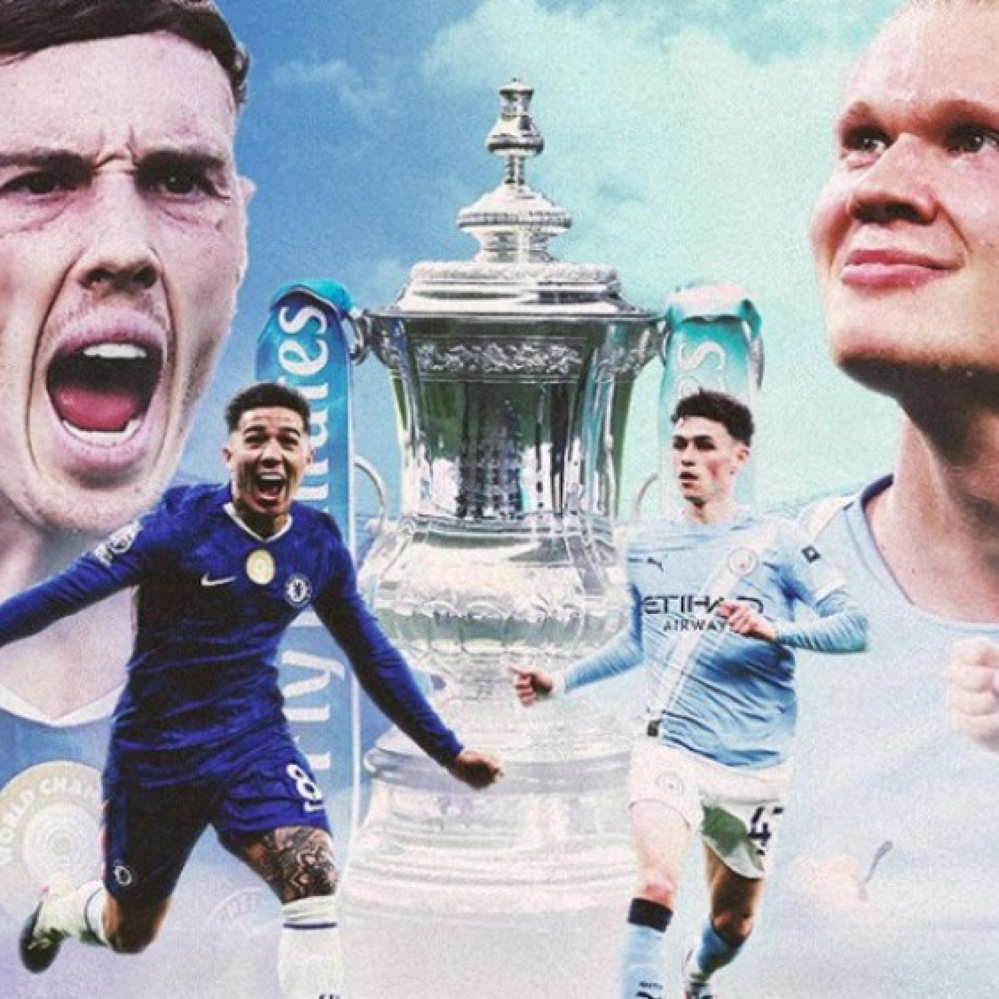  - Trực tiếp bóng đá Chelsea - Man City: Vinh quang gọi tên ai? (CK FA Cup)