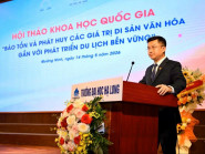 Phát huy các giá trị di sản văn hóa gắn với phát triển du lịch bền vững