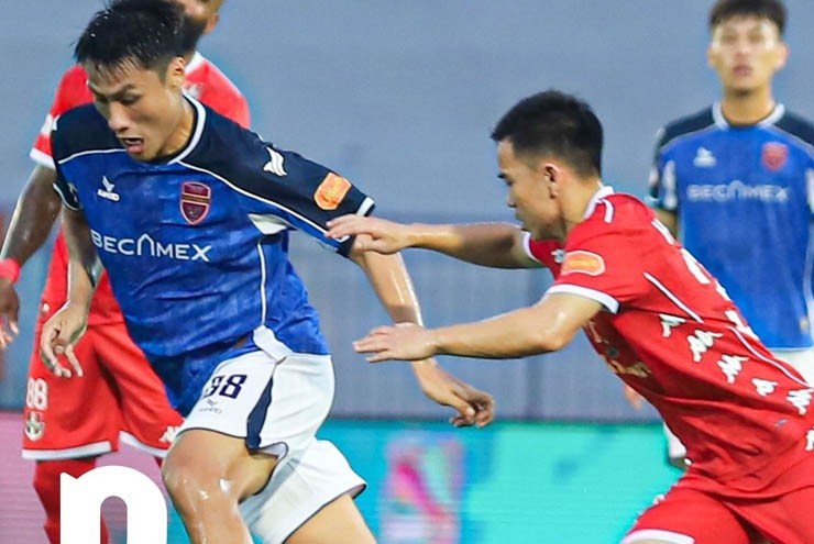 Video bóng đá Hải Phòng - Becamex TP.HCM: Rượt đuổi 4 bàn (V-League) - 1