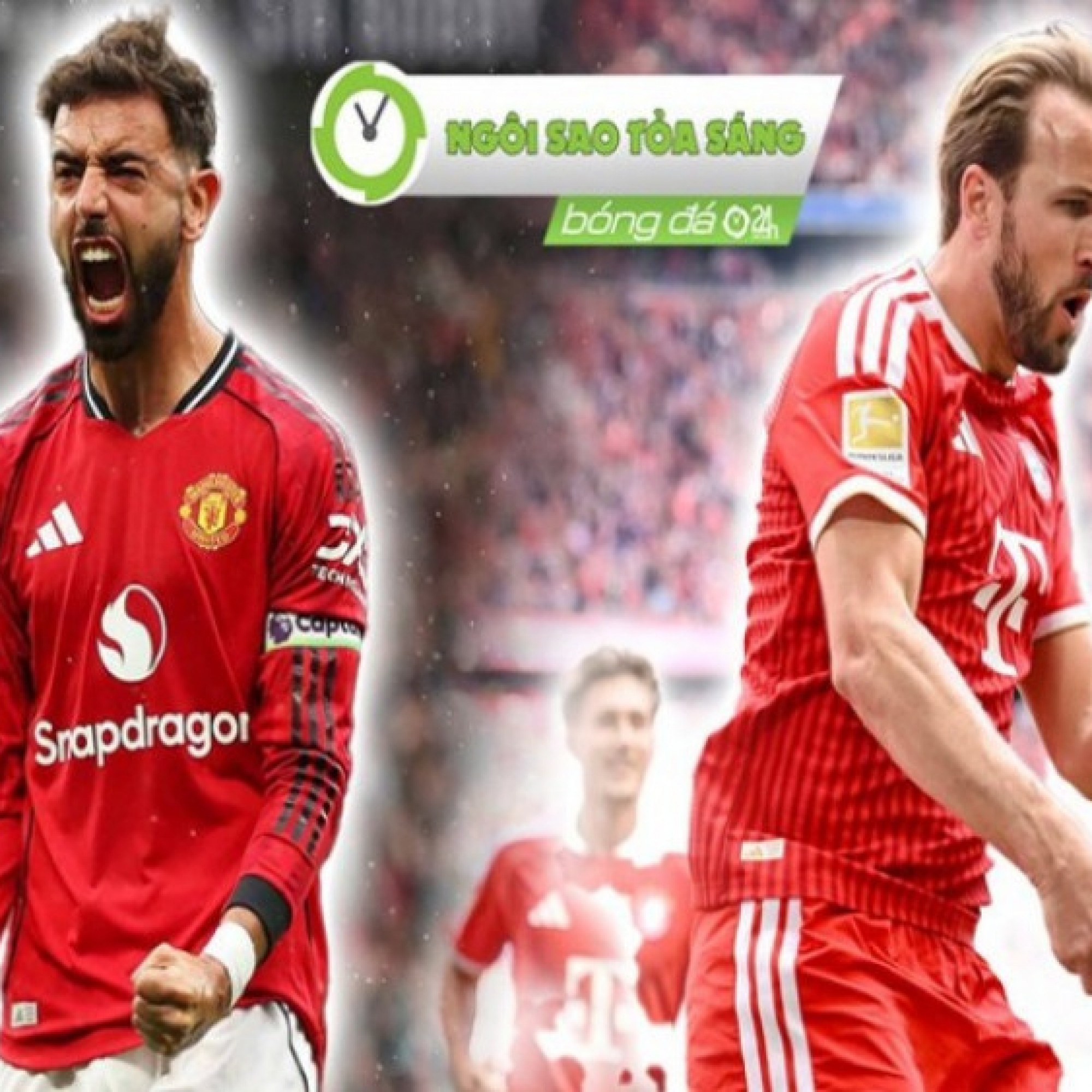  - Bruno Fernandes - Harry Kane đua nhau viết lại lịch sử bóng đá Anh và Đức