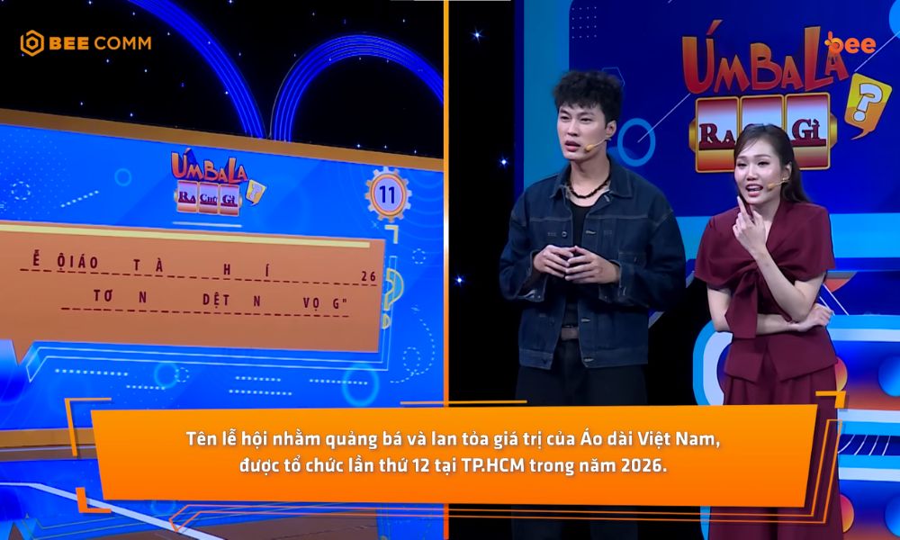 Diễn viên Bảo Trung tái xuất đầy phong độ tại “Úm Ba La Ra Chữ Gì?”, đưa đội giành chiến thắng thuyết phục - 3