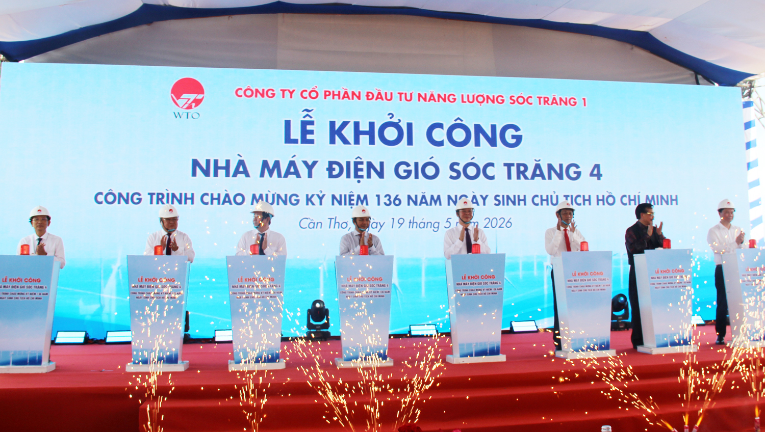 Cần Thơ khởi công 2 dự án điện gió ven biển hơn 23.640 tỷ đồng - 2