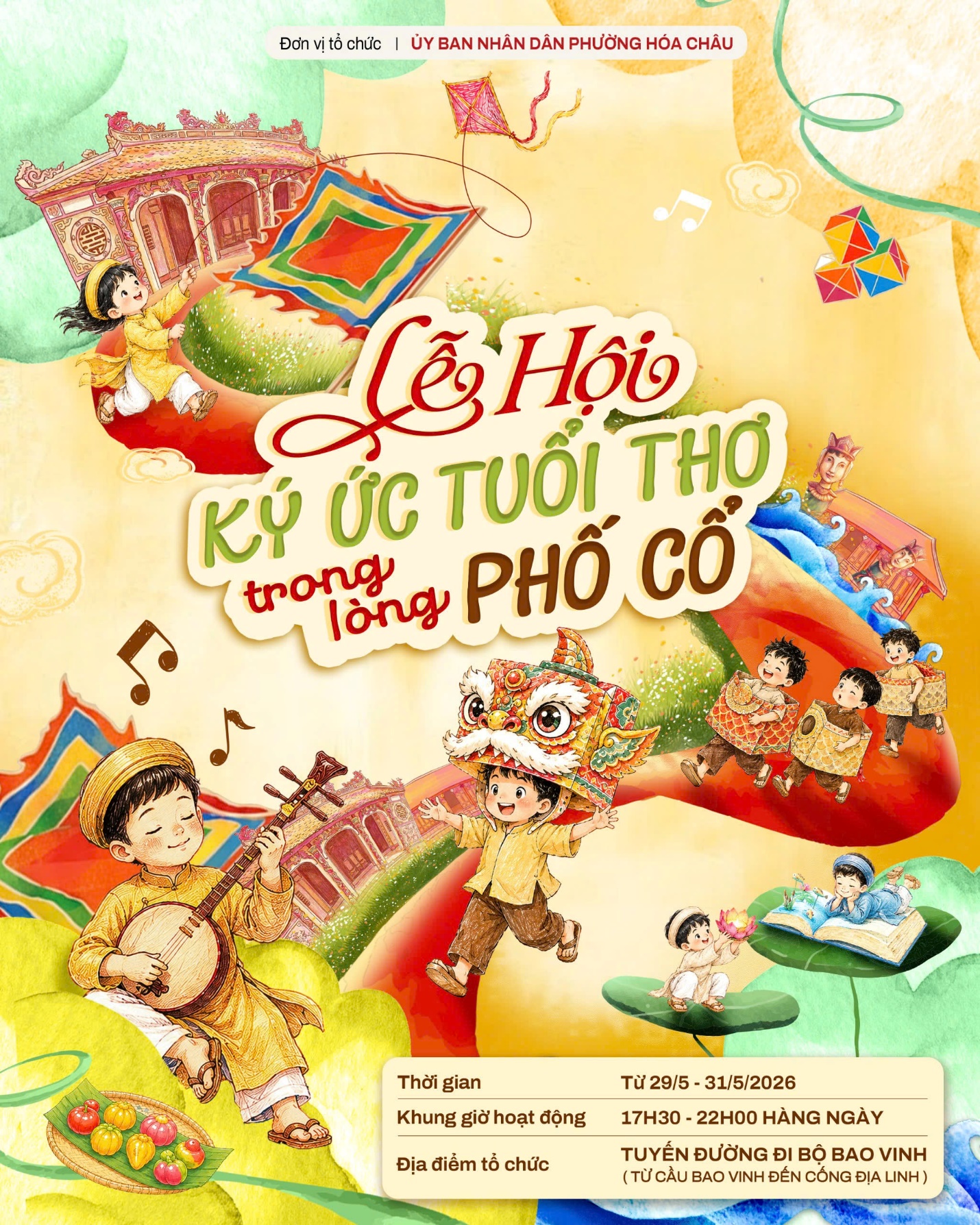 Tìm về ký ức tuổi thơ trong lòng phố cổ Bao Vinh - 1