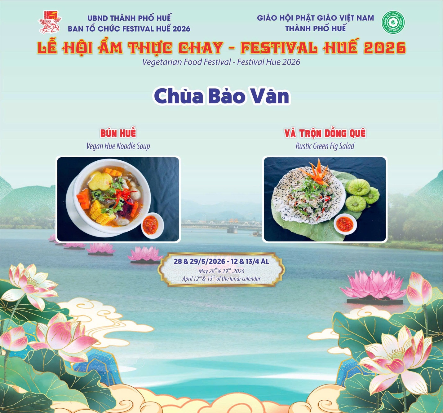 Thưởng thức 100 món ăn ở lễ hội Ẩm thực chay - Festival Huế 2026 - 1
