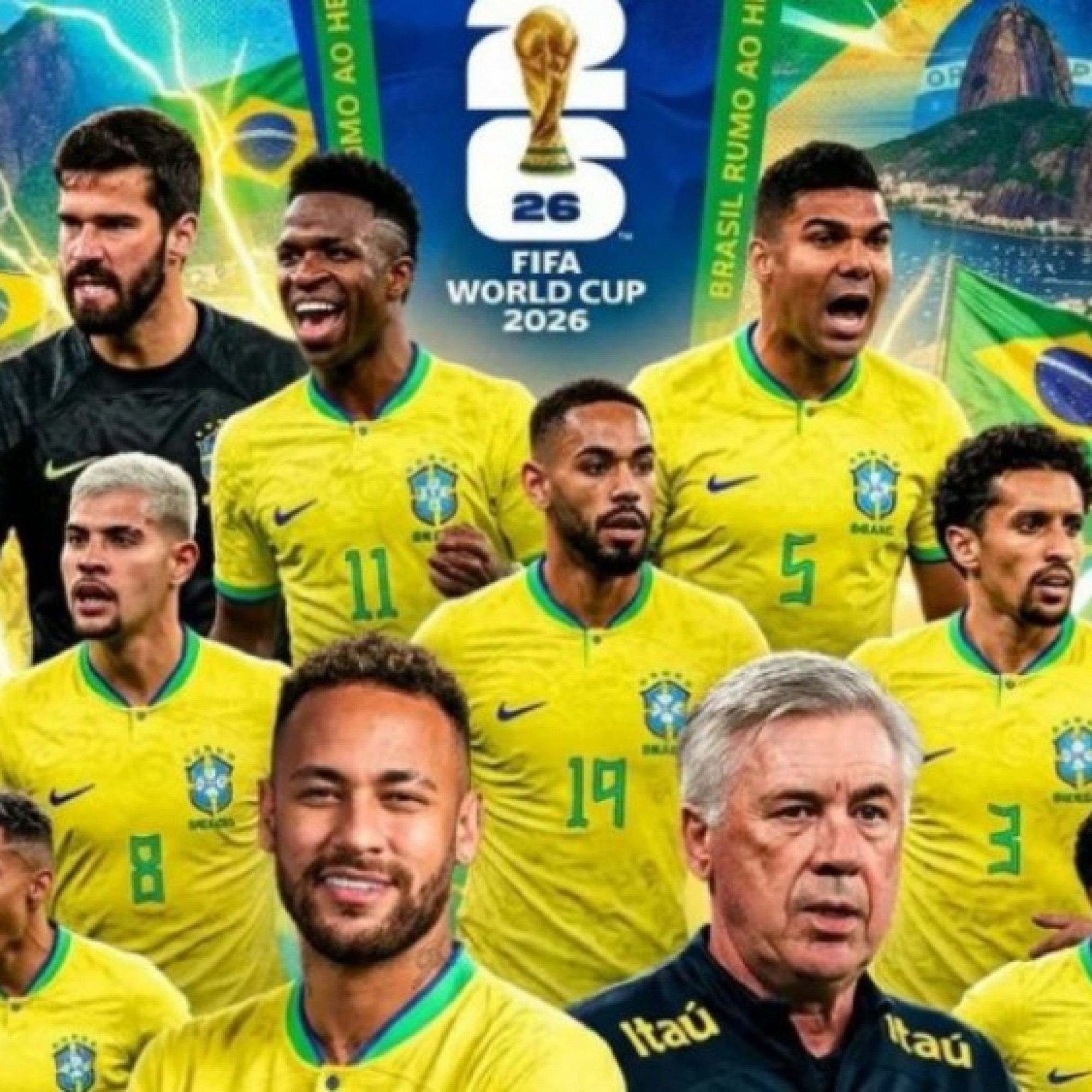  - Đội tuyển mạnh nhất World Cup 2026: Brazil có Neymar là ứng viên hay chỉ là "hổ giấy"?
