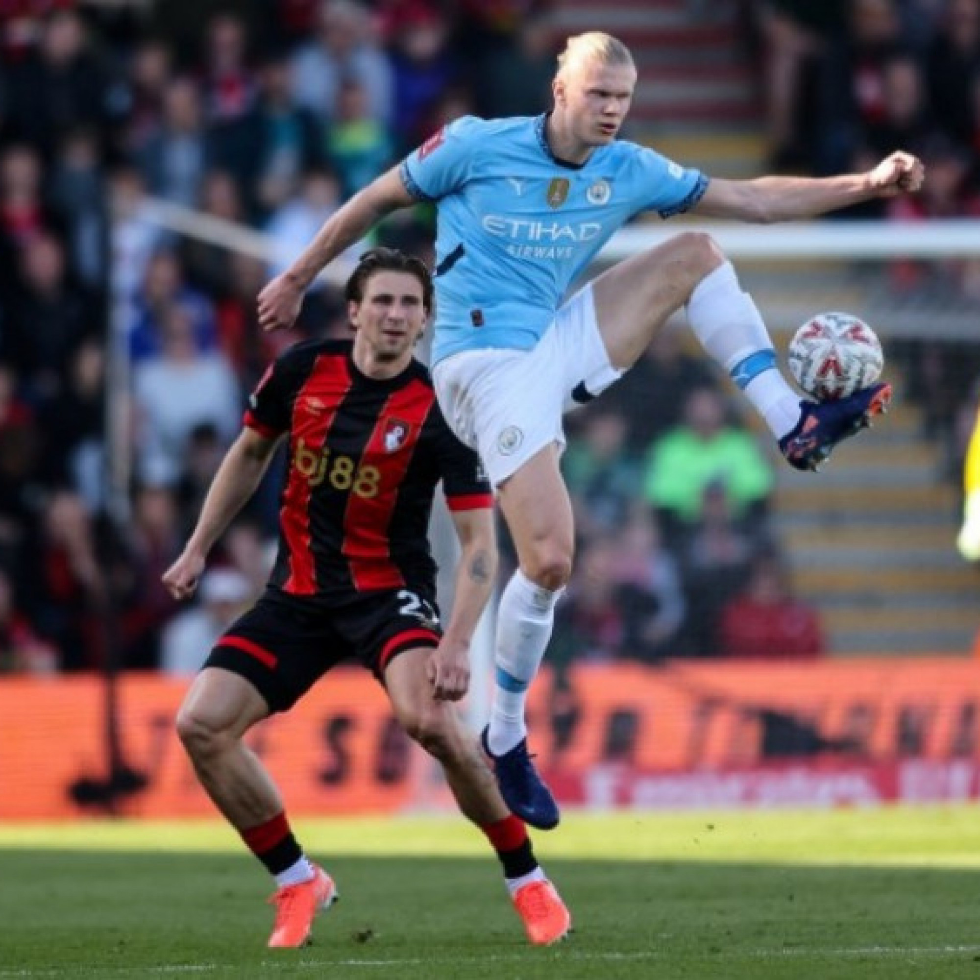  - Video bóng đá Bournemouth - Man City: Haaland nỗ lực (Ngoại hạng Anh)
