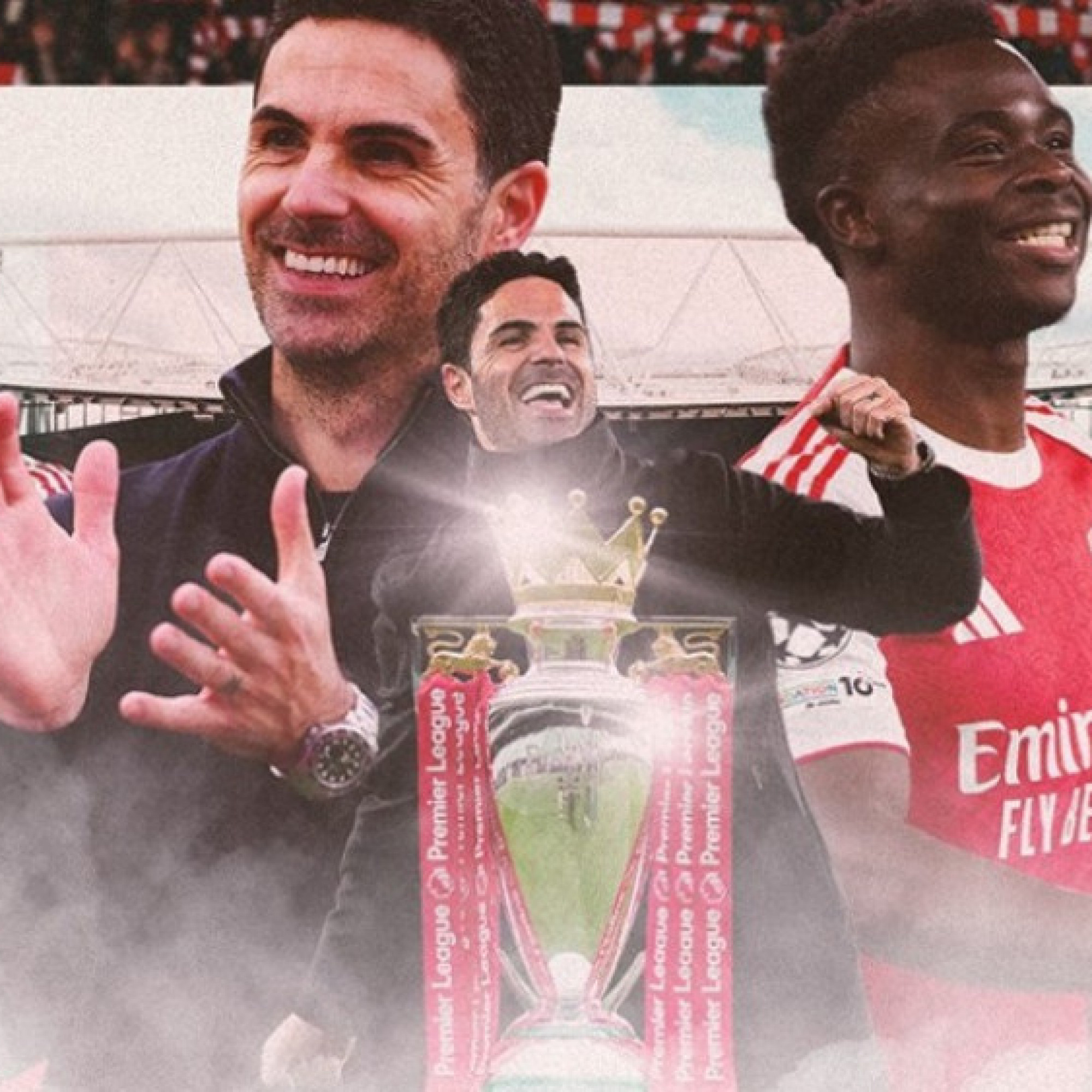  - Arteta đưa Arsenal lên đỉnh Ngoại hạng Anh: Từ "đống đổ nát" đến ngai vàng lịch sử