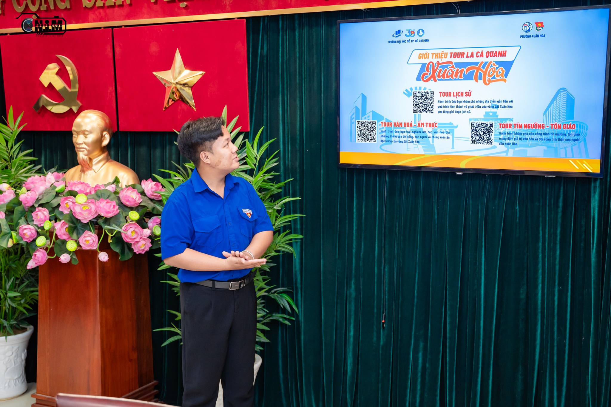TP.HCM: Sinh viên xây tour số quảng bá du lịch phường Xuân Hòa - 2
