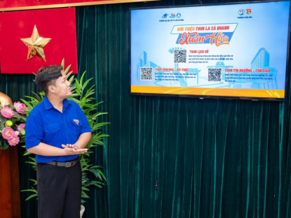 TP.HCM: Sinh viên xây tour số quảng bá du lịch phường Xuân Hòa