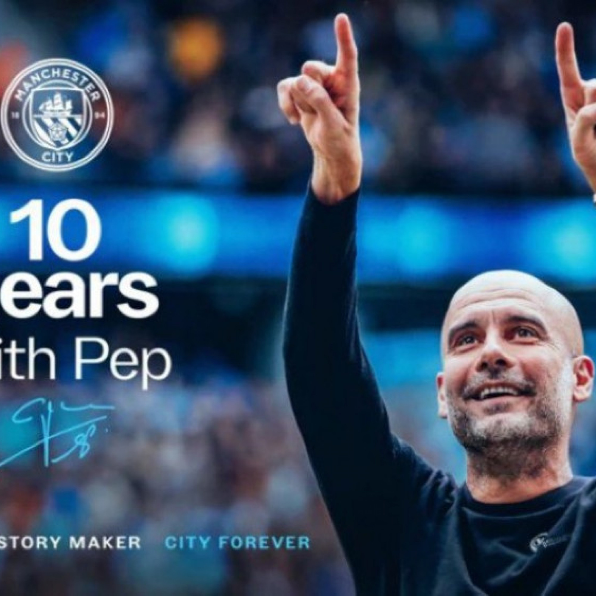  - Guardiola xác nhận rời Man City, gửi "tâm thư" gây xúc động