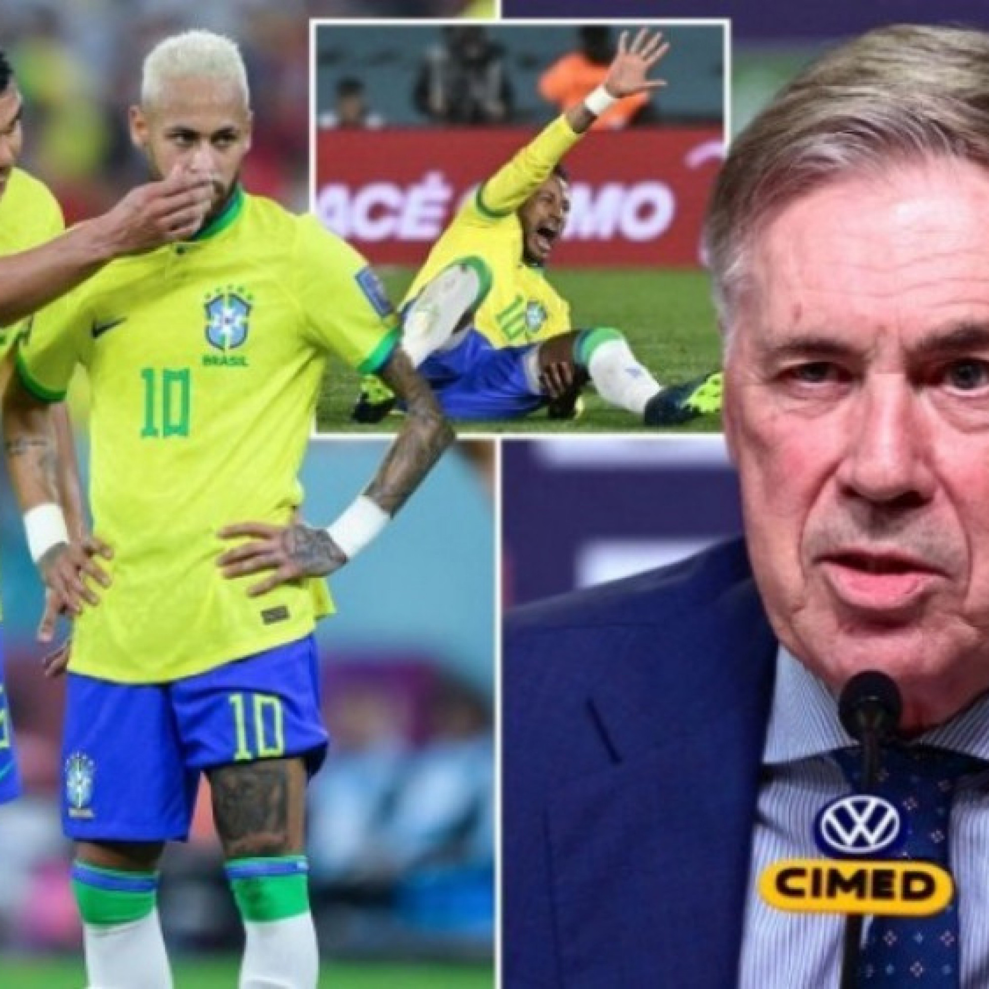  - Neymar trở lại tuyển Brazil gây bão: Casemiro vận động, Ancelotti chịu áp lực lớn