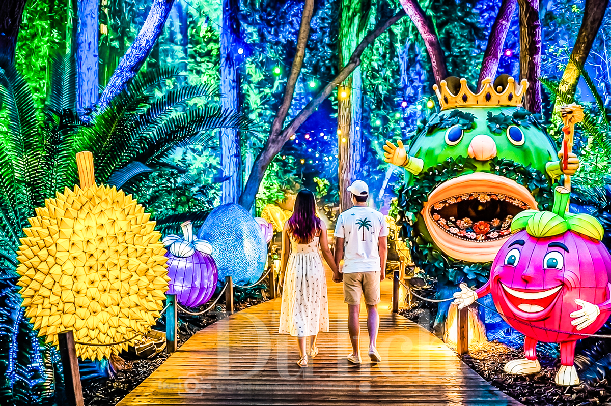 Đến lễ hội trái cây Nam bộ trải nghiệm chương trình giải trí đêm huyền ảo - 5
