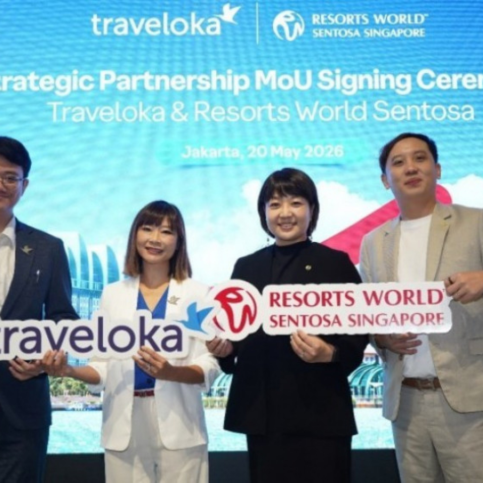 Traveloka hợp tác cùng Resorts World Sentosa mang đến hệ sinh thái trải nghiệm giải trí tích hợp cho du khách Đông Nam Á