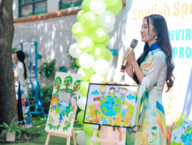  - Cùng Hoa hậu Nguyễn Thanh Hà vẽ một TP.HCM xanh, đẹp, đáng sống