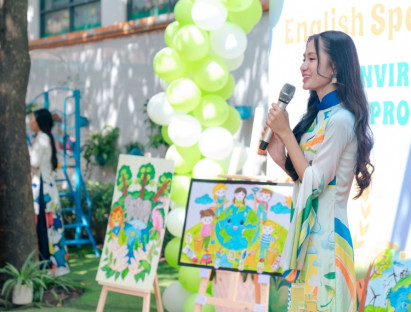 Cùng Hoa hậu Nguyễn Thanh Hà vẽ một TP.HCM xanh, đẹp, đáng sống