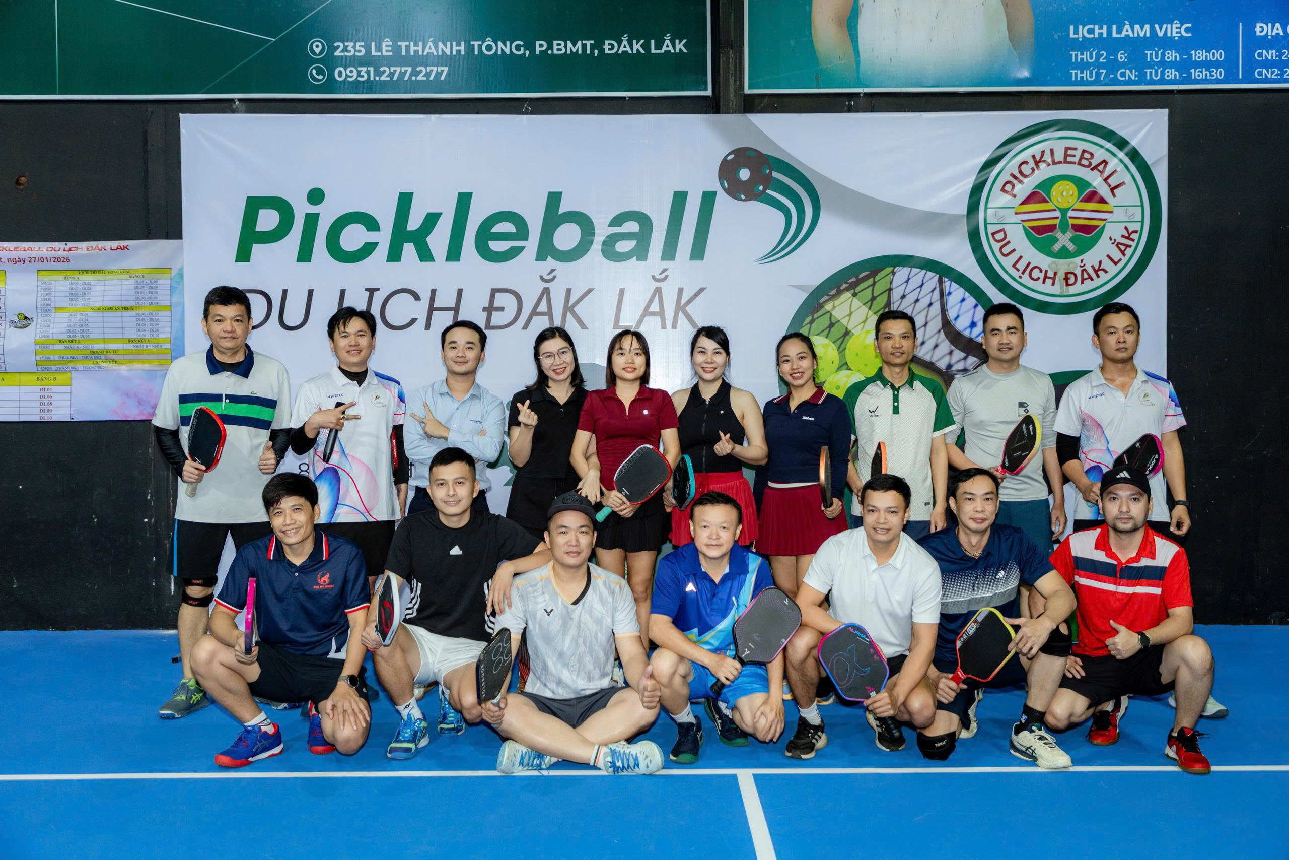 Sắp diễn ra Giải Pickleball giao lưu doanh nghiệp du lịch tỉnh Đắk Lắk năm 2026 - 3
