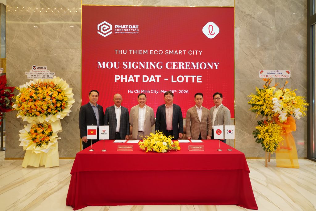 Phát Đạt đã thanh toán 900 tỷ đồng đặt cọc theo MOU hợp tác với Lotte tại dự án Thủ Thiêm Eco Smart City - 2