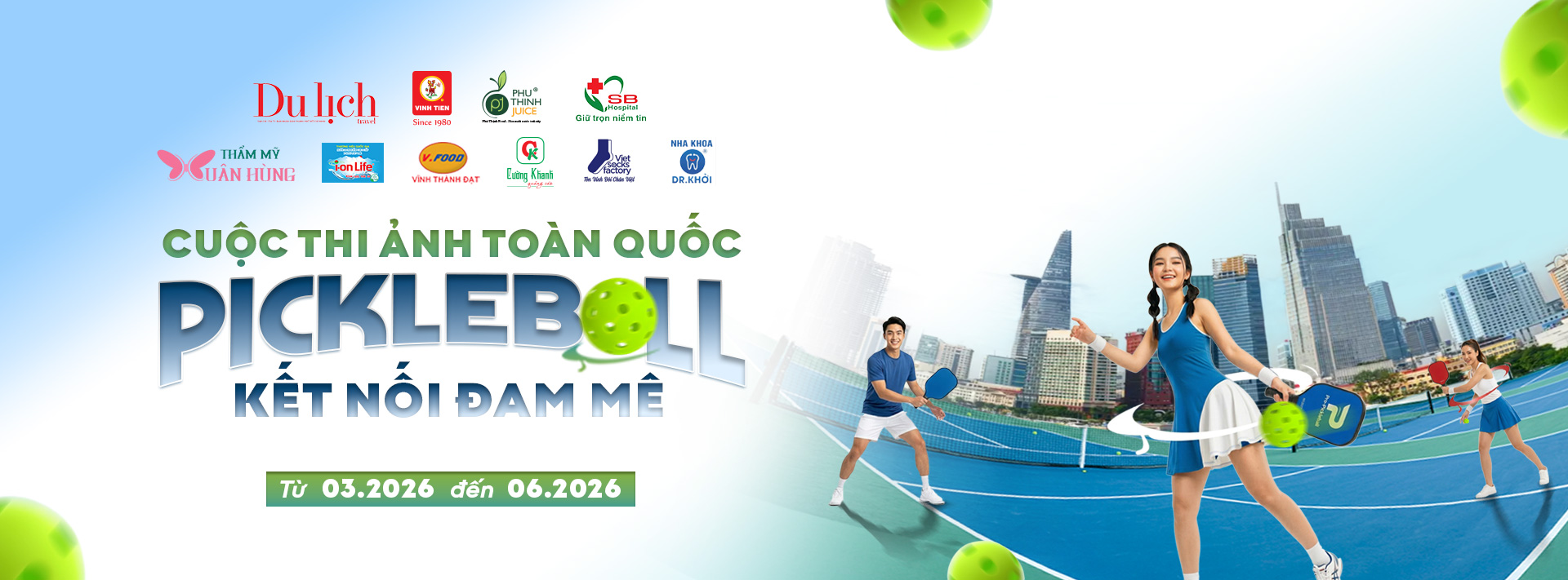 Gia hạn nhận tác phẩm cuộc thi ảnh “Pickleball – Kết nối đam mê” - 1