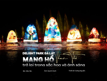 - Delight Park Đà Lạt: Mang hồ Than Thở trở lại trong sắc hoa và ánh sáng
