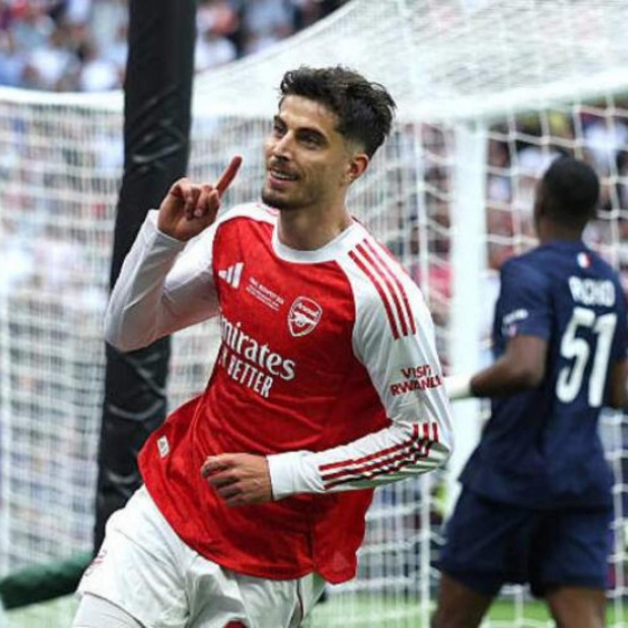  - Havertz sút trái phá vọt qua đầu thủ môn PSG, mang duyên chung kết Cúp C1 cho Arsenal