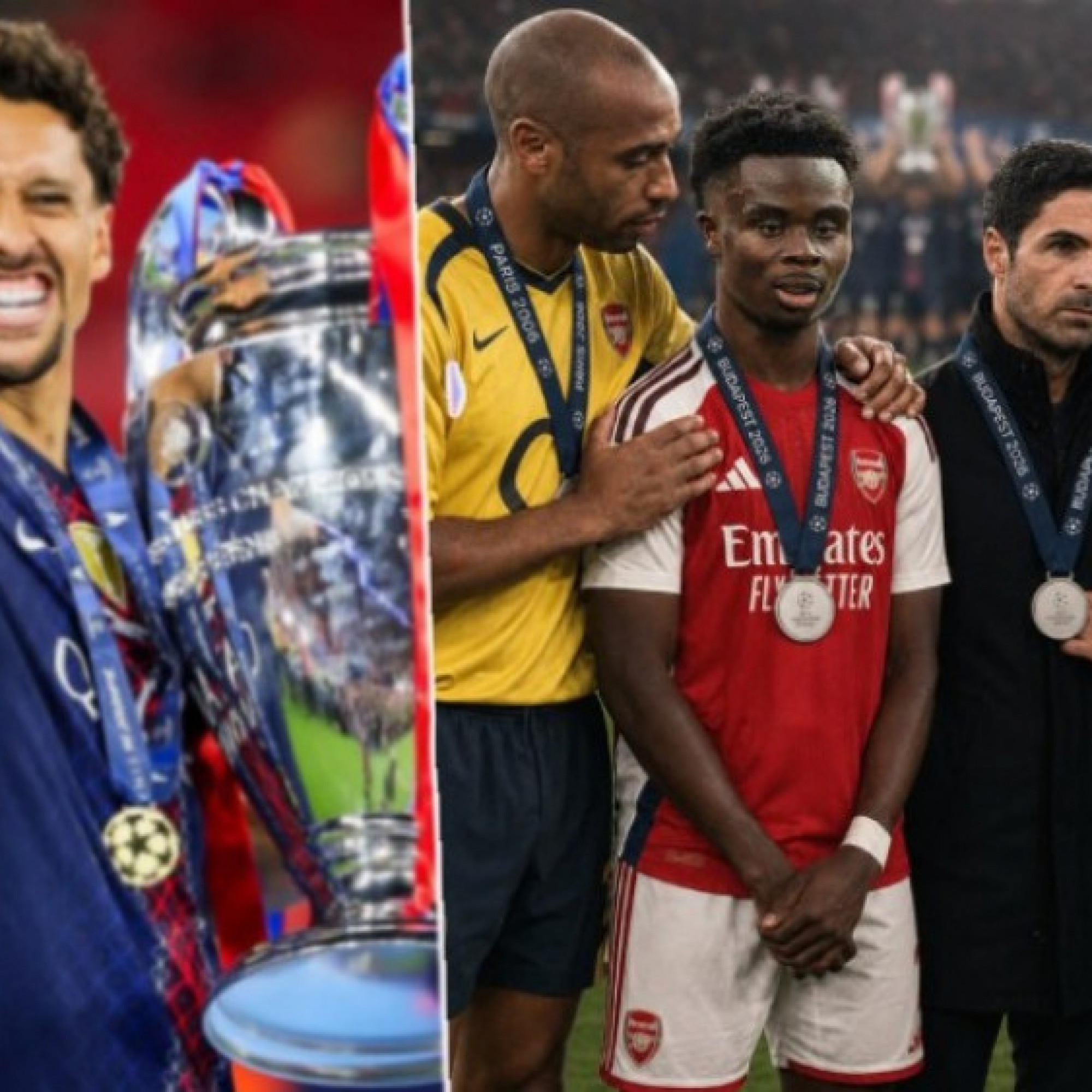  - Arsenal phải tìm cách đá đẹp để vô địch, cả châu Âu học theo Vua Cúp C1 PSG (Clip 1 phút)