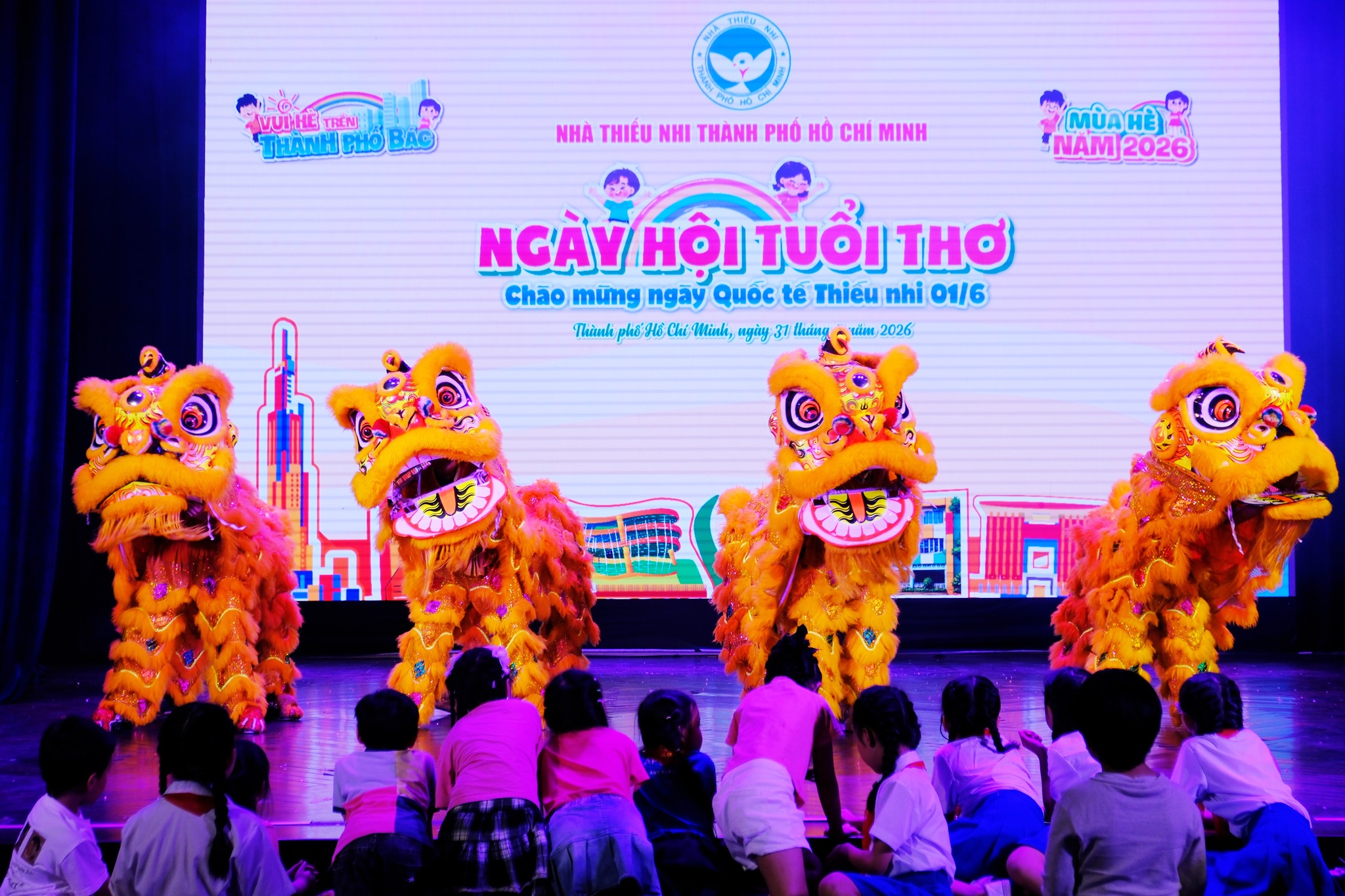 Du khách nhí vui thích với 'Ngày hội Tuổi thơ' dịp Tết thiếu nhi - 1