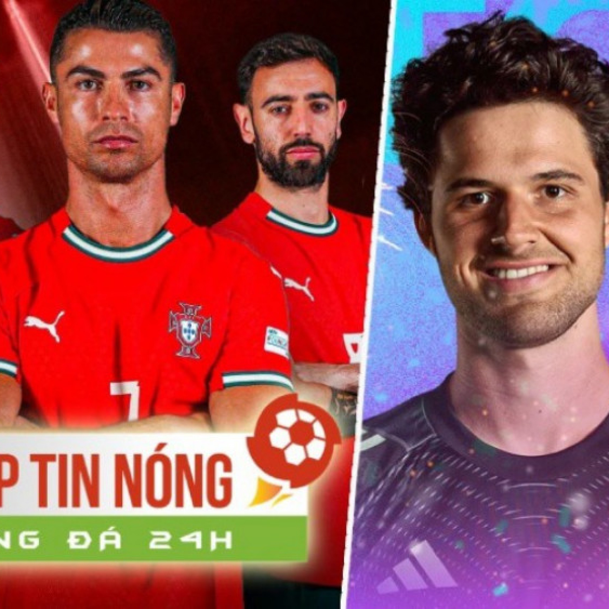  - Sao MU đoạt giải Tân binh hay nhất, Bồ Đào Nha chưa chắc vô địch với Ronaldo & "thế hệ vàng" (Clip tin nóng)