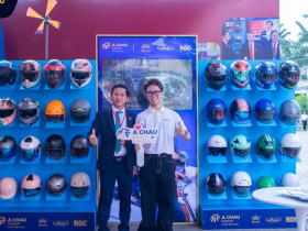 Mua sắm - Á Châu Group tiên phong giải pháp nón bảo hiểm in logo cho doanh nghiệp Việt