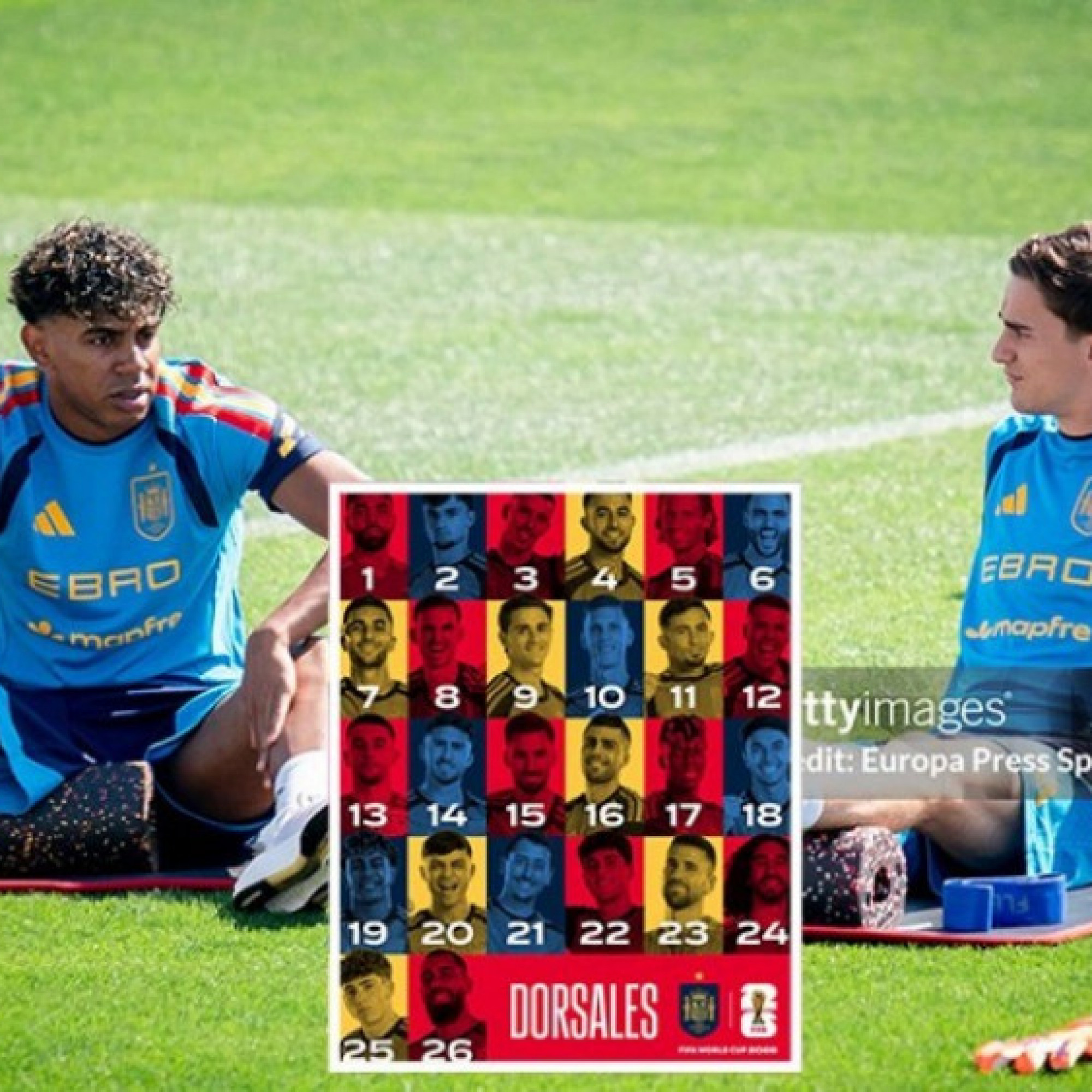  - Lộ số áo của Yamal ở ĐT Tây Ban Nha dự World Cup, sao Barcelona gây tranh cãi