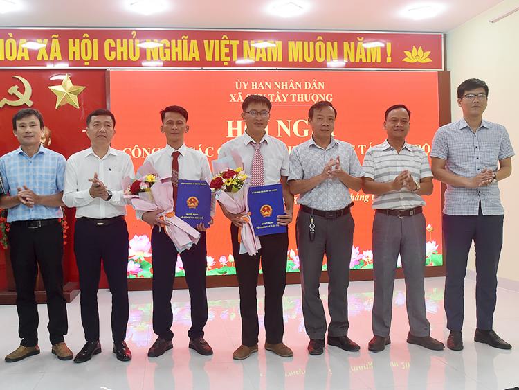Bổ nhiệm nhân sự quan trọng ở xã Sơn Tây Thượng