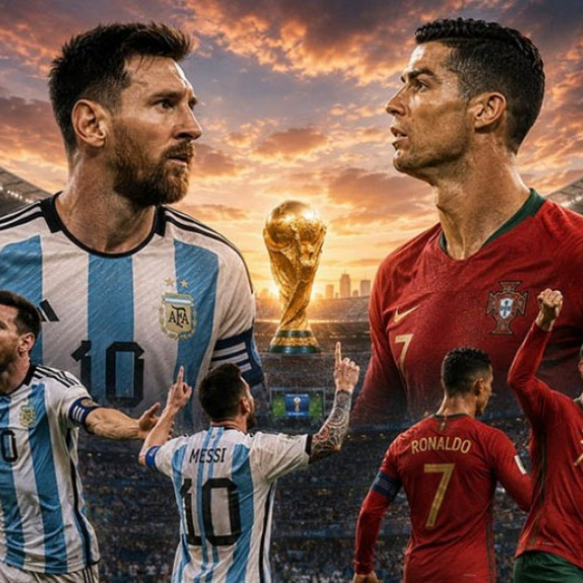  - Messi hẹn đấu Ronaldo ở World Cup 2026: Chương cuối cuộc đua vĩ đại nhất lịch sử