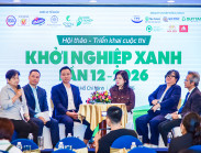 Chuyển động - Khởi động chuyến tàu khởi nghiệp xanh 2026: Hành trình kiến tạo thế hệ doanh nông thời công nghệ