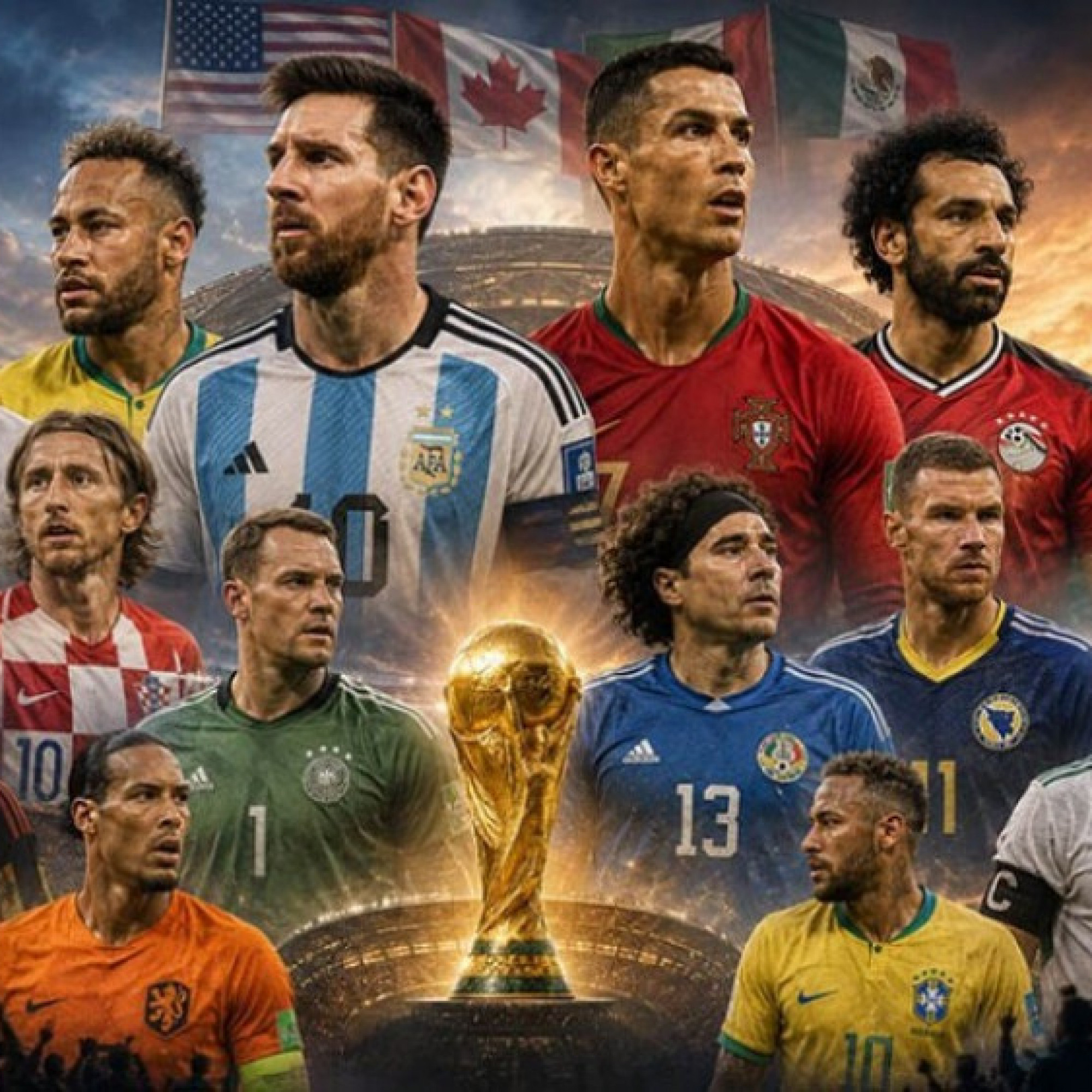  - World Cup 2026: "Điệu nhảy cuối cùng" của Messi - Ronaldo & thế hệ huyền thoại