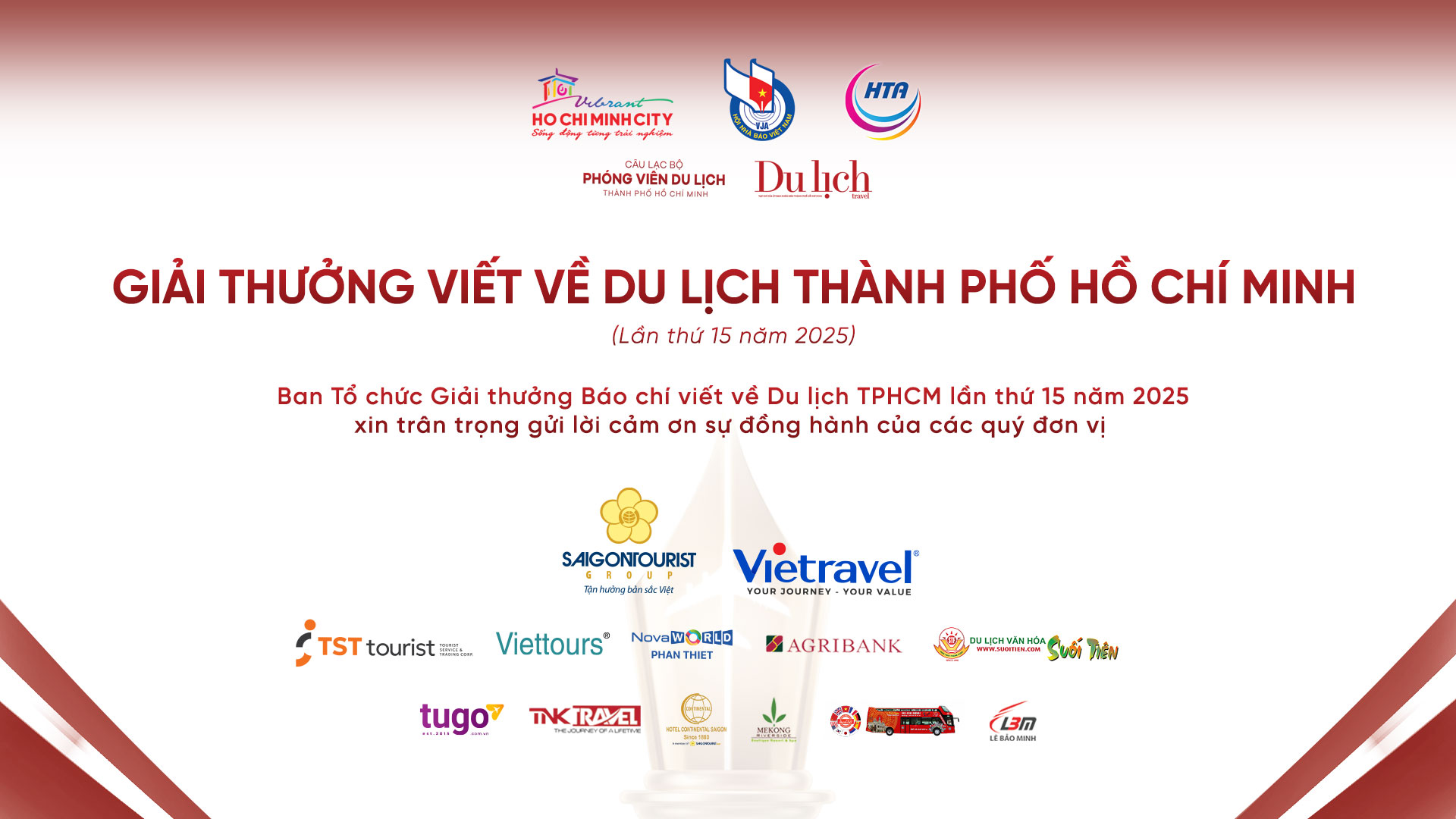 Tạp chí Du lịch TP.HCM ghi dấu ấn tại Giải Báo chí viết về Du lịch TP.HCM lần thứ 15 - 10