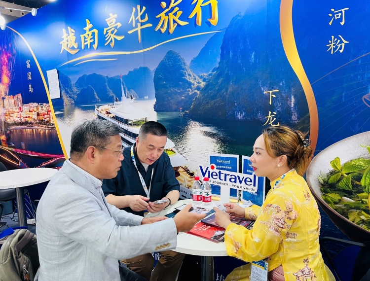 Vietravel đẩy mạnh kết nối thị trường Trung Quốc tại ITB China 2026