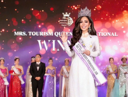 Đại diện Việt Nam đăng quang Mrs. Tourism Queen International 2026