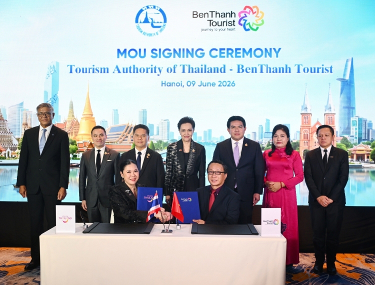 BenThanh Tourist ký kết hợp tác cùng TAT giai đoạn 2026-2029