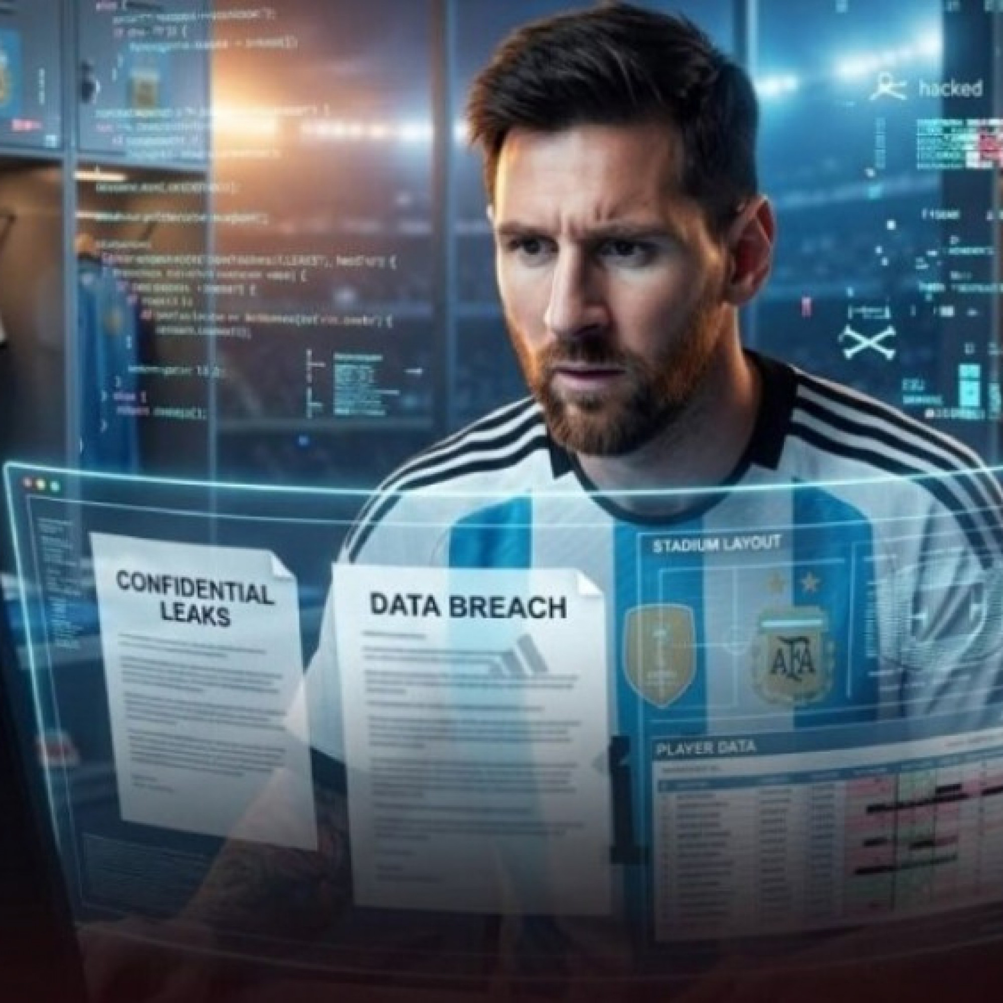  - ĐT Argentina & Messi bị lộ dữ liệu cá nhân, lùm xùm chồng chất trước World Cup